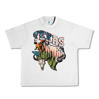 Lunar Rock Texas 4th of July Urban Heavy Tee - FaDigitalArtStudio