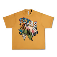 Peanut Butter Texas 4th of July Urban Heavy Tee - FaDigitalArtStudio