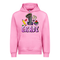 Fuchsia Pink First Grade Urban Hoodie - RanaPortraitStore