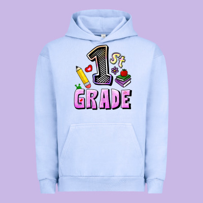First Grade Urban Hoodie Designed By Ranaportraitstore