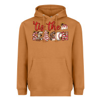 Meerkat tis the season baseball little debbie tree cakes Heavyweight Hoodie - JahusDesignShop