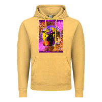 Vintage Mustard witchy cat Vintage Hoodie - BundleAndBundleShop