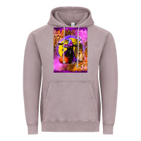 Witchy Cat Vintage Hoodie | Teevron