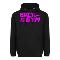 Black back to  funny trend newthe gym Heavyweight Hoodie - maiPhamDesign