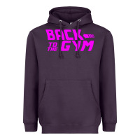 Plum back to  funny trend newthe gym Heavyweight Hoodie - maiPhamDesign