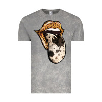 Cloud Rock Western Leopard Cowhide Tongue Vintage Tee - Jasminsmagicworld