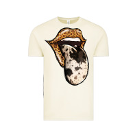 Western Leopard Cowhide Tongue Vintage Tee | Teevron