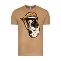 Vintage Camel Western Leopard Cowhide Tongue Vintage Tee - Jasminsmagicworld