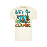 Let's Go Camping Coffee Mug Vintage Tee | Teevron