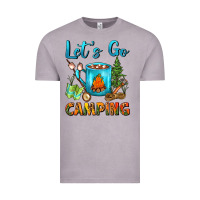Vintage Zinc Let's Go Camping Coffee Mug Vintage Tee - FaDigitalArtStudio