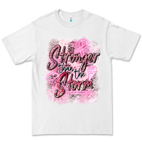 White stronger than the storm Premium Tee - CowGirlArtShop