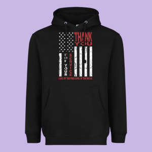 Thank You For Your Service   Veterans Day T Heavyweight Hoodie Designed By Maiphamdesign