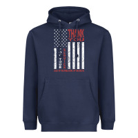 Navy thank you for your service   veterans day t Heavyweight Hoodie - maiPhamDesign