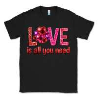 Black Love is all you need Valentine's Day Classic Tee - HowdyJamesFarm