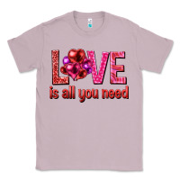 Lilac Love is all you need Valentine's Day Classic Tee - HowdyJamesFarm