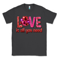 Smoke Love is all you need Valentine's Day Classic Tee - HowdyJamesFarm