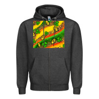 Charcoal Heather st patricks coin and shamrock Zipper Hoodie - AdoDesignShop