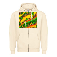 Sandshell st patricks coin and shamrock Zipper Hoodie - AdoDesignShop