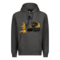 Charcoal Heather Feller Buncher Premium Hoodie - LillyAllenDesigns