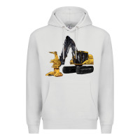 Dove Grey Feller Buncher Premium Hoodie - LillyAllenDesigns