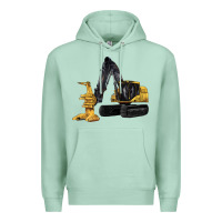 Seafoam Feller Buncher Premium Hoodie - LillyAllenDesigns