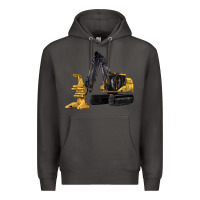 Smoke Feller Buncher Premium Hoodie - LillyAllenDesigns