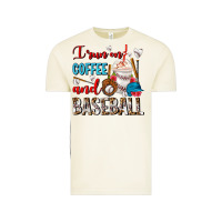 Vintage Arctic I Run On Coffee And Baseball Frappe Vintage Tee - FaDigitalArtStudio