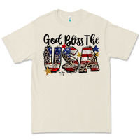 Bone god bless the usa Premium Tee - CowGirlArtShop