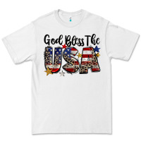 White god bless the usa Premium Tee - CowGirlArtShop