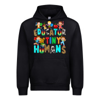 Black Educator of tiny humans Urban Hoodie - RanaPortraitStore