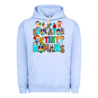 Pigment Grape Ice Educator of tiny humans Urban Hoodie - RanaPortraitStore