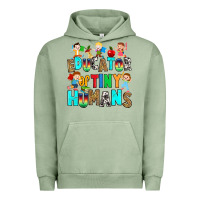 Pigment Oil Green Educator of tiny humans Urban Hoodie - RanaPortraitStore