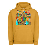 Pigment Peanut Butter Educator of tiny humans Urban Hoodie - RanaPortraitStore