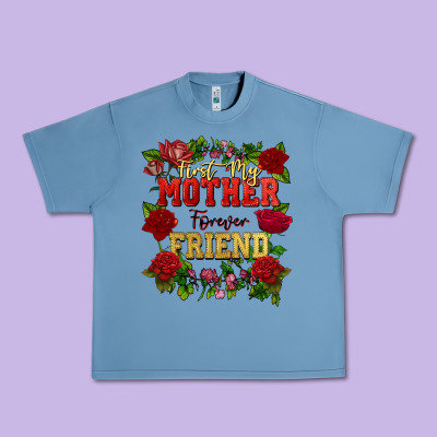 First My Mother Forever My Friend Mother's Day Urban Heavy Tee Designed By Fadigitalartstudio