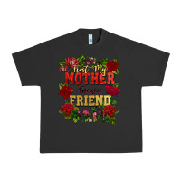 Pigment Black First my mother forever my friend Mother's Day Urban Heavy Tee - FaDigitalArtStudio