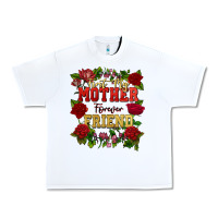 White First my mother forever my friend Mother's Day Urban Heavy Tee - FaDigitalArtStudio