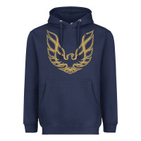 Navy Trans Am Heavyweight Hoodie - maiPhamDesign