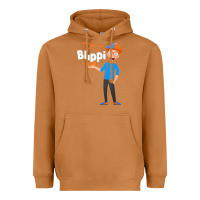 Meerkat Kids Cartoon Blippis funny Heavyweight Hoodie - maiPhamDesign