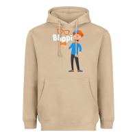 Mushroom Kids Cartoon Blippis funny Heavyweight Hoodie - maiPhamDesign