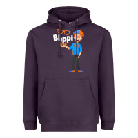 Plum Kids Cartoon Blippis funny Heavyweight Hoodie - maiPhamDesign