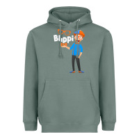Sage Kids Cartoon Blippis funny Heavyweight Hoodie - maiPhamDesign