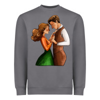Storm valentines day couple Heavyweight Sweatshirt - AdoDesignShop