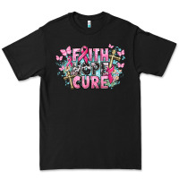 Black Faith hope cure Cancer Awareness Premium Tee - HowdyJamesFarm