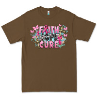 Cacao Faith hope cure Cancer Awareness Premium Tee - HowdyJamesFarm
