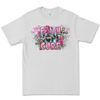 Dove Grey Faith hope cure Cancer Awareness Premium Tee - HowdyJamesFarm