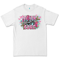 White Faith hope cure Cancer Awareness Premium Tee - HowdyJamesFarm