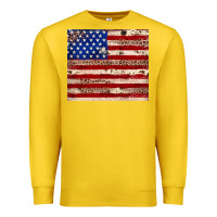 Lemon American flag leopard cowhide Premium Sweatshirt - JahusDesignShop