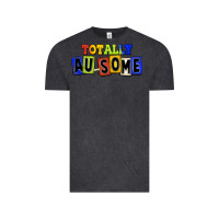Vintage Black Totally au-some Vintage Tee - FaDigitalArtStudio