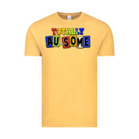 Vintage Mustard Totally au-some Vintage Tee - FaDigitalArtStudio
