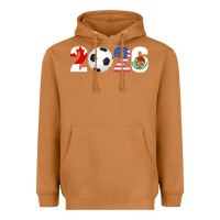 Meerkat North America 2026 Football  Canada USA Mexico Soccer Heavyweight Hoodie - maiPhamDesign